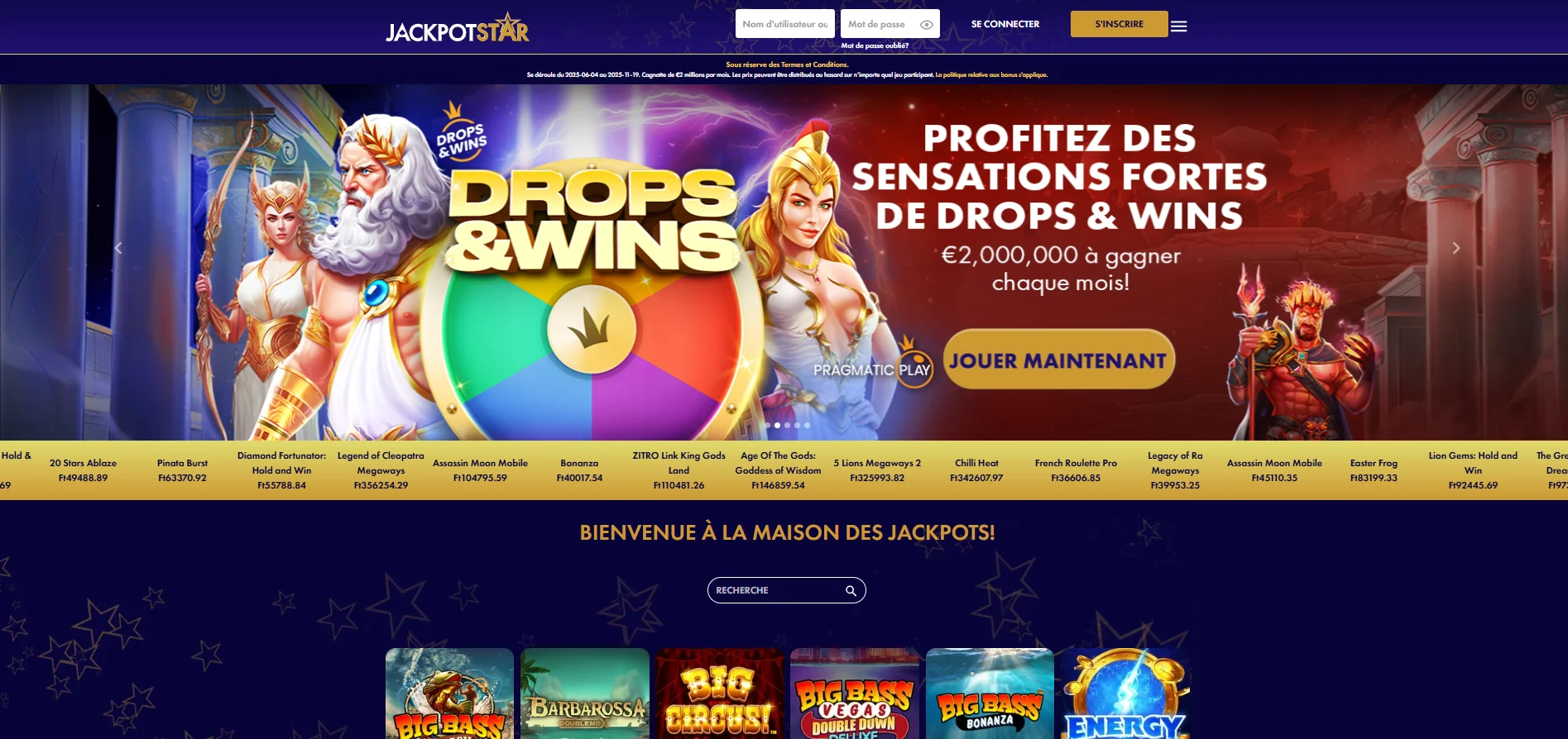JackpotStar Casino