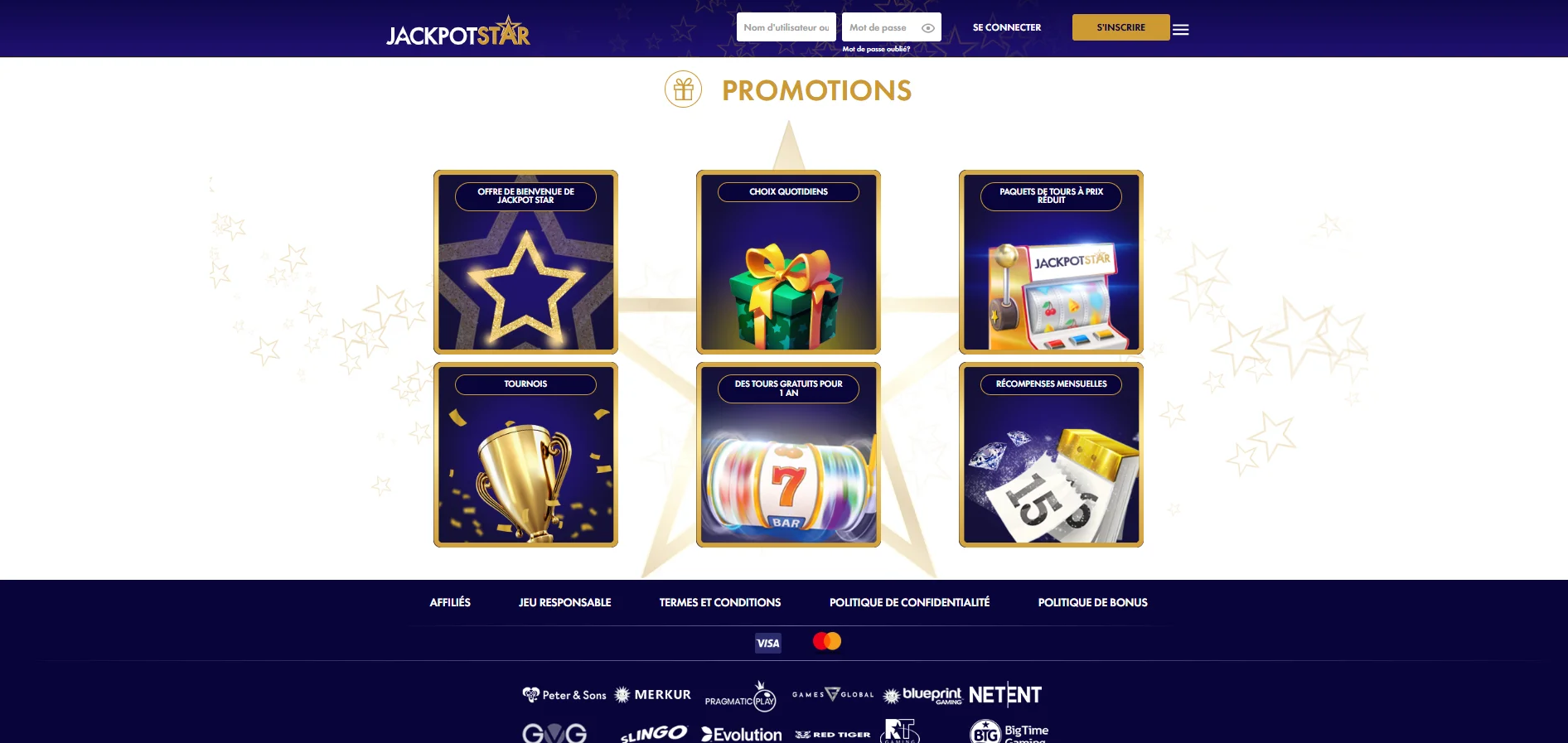 JackpotStar Casino